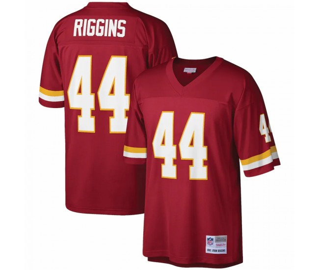 Washington Football Team John Riggins Men's Mitchell & Ness Burgundy Legacy Replica Jersey