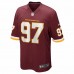 Men's Nike Tim Settle Washington Football Team Burgundy Game Player Jersey