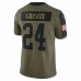 Washington Football Team Antonio Gibson Men's Nike Olive 2021 Salute To Service Limited Player Jersey