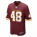 Washington Football Team Darrick Forrest Men's Nike Burgundy Game Jersey