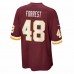 Washington Football Team Darrick Forrest Men's Nike Burgundy Game Jersey