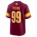 Washington Commanders Chase Young Men's Nike Burgundy Game Jersey