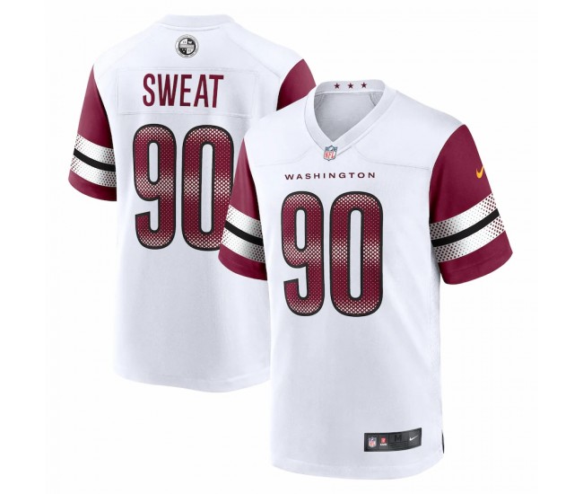 Washington Commanders Montez Sweat Men's Nike White Game Jersey