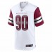 Washington Commanders Montez Sweat Men's Nike White Game Jersey