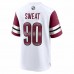 Washington Commanders Montez Sweat Men's Nike White Game Jersey