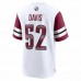 Washington Commanders Jamin Davis Men's Nike White Game Jersey