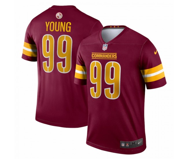 Washington Commanders Chase Young Men's Nike Burgundy Legend Jersey