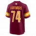 Washington Commanders Nolan Laufenberg Men's Nike Burgundy Game Jersey