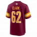 Washington Commanders Tyler Clark Men's Nike Burgundy Game Jersey