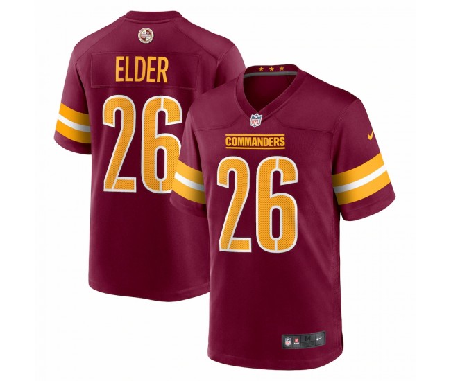 Washington Commanders Corn Elder Men's Nike Burgundy Game Jersey