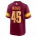 Washington Commanders Curtis Hodges Men's Nike Burgundy Player Game Jersey