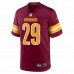 Washington Commanders Kendall Fuller Men's Nike Burgundy Player Game Jersey