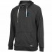 Carolina Panthers Men's New Era Heathered Black In Season Hoodie Full-Zip Jacket