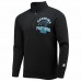 Carolina Panthers Men's Starter Black Heisman Quarter-Zip Jacket