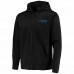 Carolina Panthers Men's Dunbrooke Black Trophy Fleece Full-Zip Hoodie