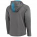 Carolina Panthers Men's Fanatics Branded Charcoal Defender Raglan Pullover Hoodie