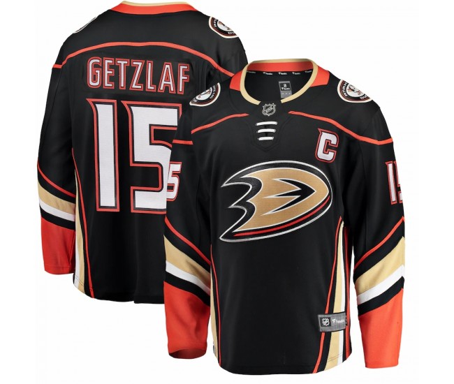 Anaheim Ducks Ryan Getzlaf Men's Fanatics Branded Black Breakaway Player Jersey