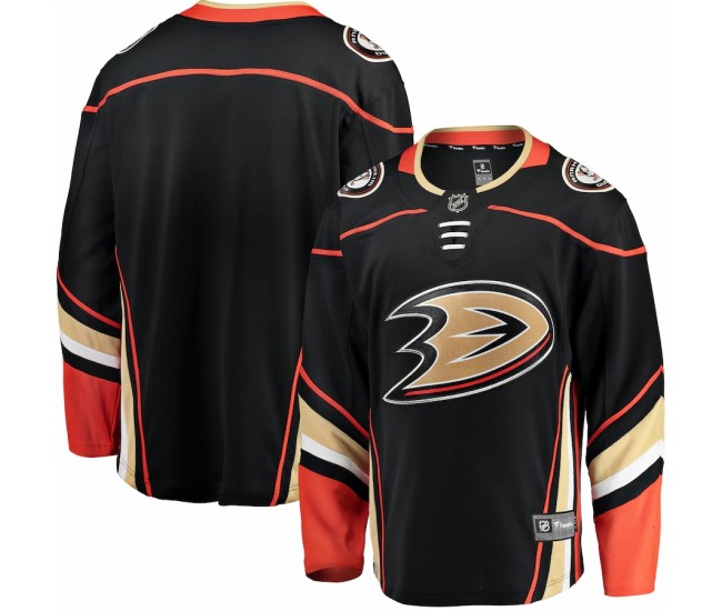 Anaheim Ducks Men's Fanatics Branded Black Breakaway Home Jersey