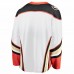 Anaheim Ducks Men's Fanatics Branded White Breakaway Away Jersey