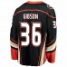 Anaheim Ducks John Gibson Men's Fanatics Branded Black Breakaway Player Jersey