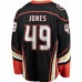 Anaheim Ducks Max Jones Men's Fanatics Branded Black Breakaway Player Jersey