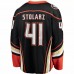 Anaheim Ducks Anthony Stolarz Men's Fanatics Branded Black Home Breakaway Player Jersey