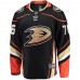 Anaheim Ducks Josh Mahura Men's Fanatics Branded Black Home Breakaway Player Jersey