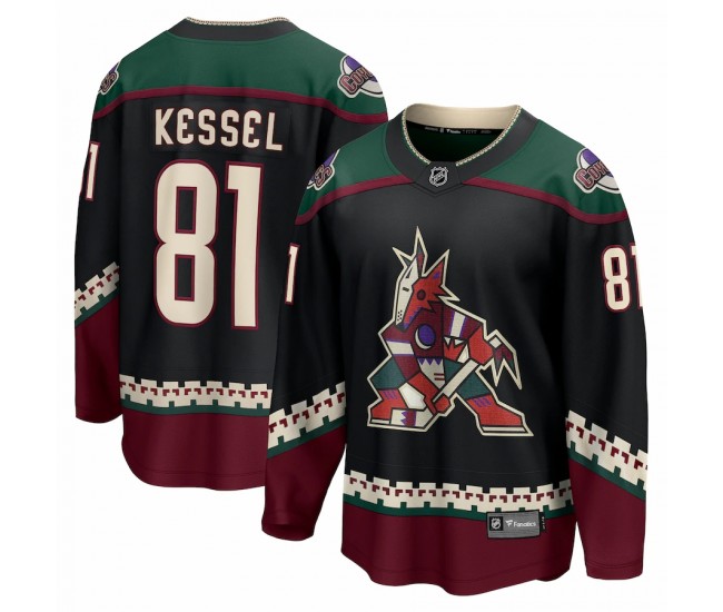 Arizona Coyotes Phil Kessel Men's Fanatics Branded Black Home Premier Breakaway Player Jersey