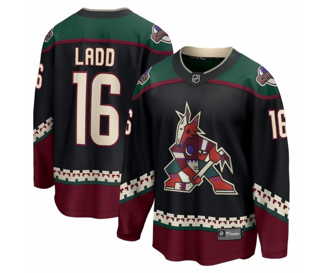 Arizona Coyotes Andrew Ladd Men's Fanatics Branded Black Home Breakaway Player Jersey