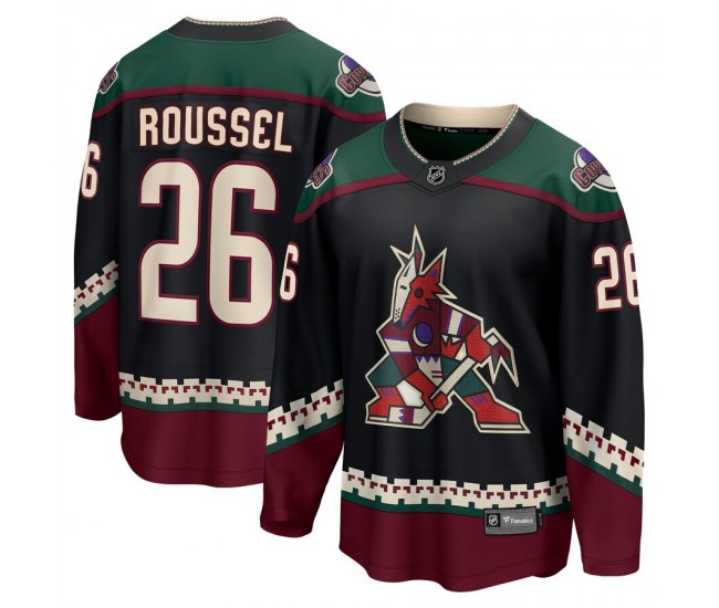 Arizona Coyotes Antoine Roussel Men's Fanatics Branded Black Home Breakaway Player Jersey