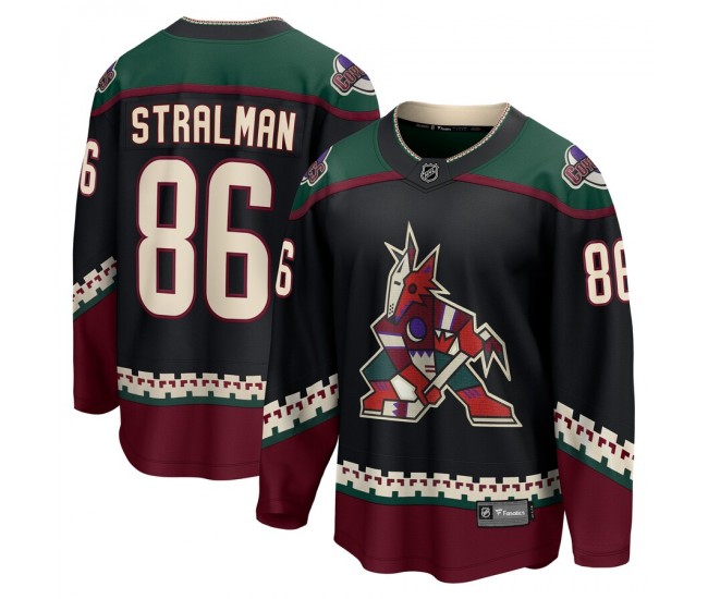 Arizona Coyotes Anton Stralman Men's Fanatics Branded Black Home Breakaway Player Jersey