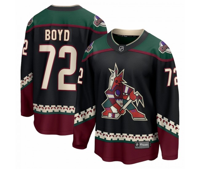 Arizona Coyotes Travis Boyd Men's Fanatics Branded Black Home Breakaway Player Jersey