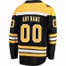 Boston Bruins Men's Fanatics Branded Black Home Breakaway Custom Jersey