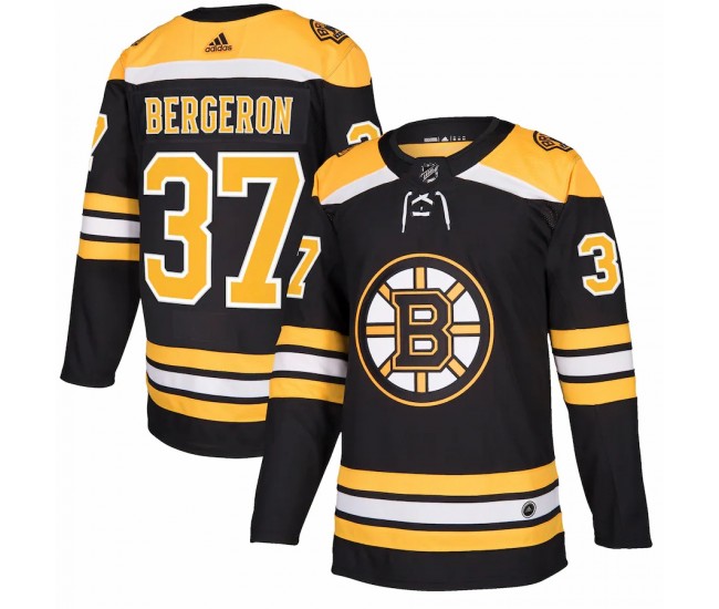 Boston Bruins Patrice Bergeron Men's adidas Black Authentic Player Jersey