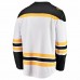 Boston Bruins Men's Fanatics Branded White Breakaway Away Jersey