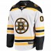 Boston Bruins Men's Fanatics Branded White Away Breakaway Custom Jersey