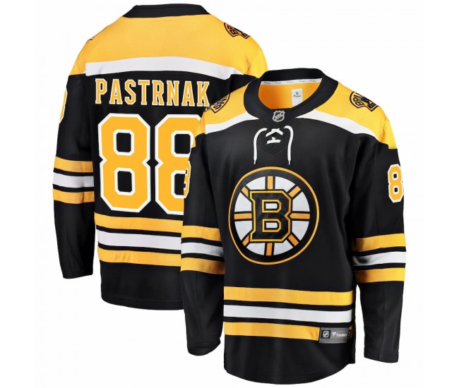 Boston Bruins David Pastrnak Men's Fanatics Branded Black Home Premier Breakaway Player Jersey