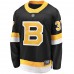 Boston Bruins Patrice Bergeron Men's Fanatics Branded Black Alternate Premier Breakaway Player Jersey