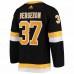 Boston Bruins Patrice Bergeron Men's adidas Black Alternate Authentic Player Jersey