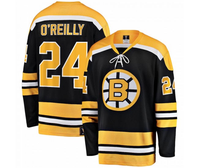 Men's Boston Bruins Terry O'Reilly Fanatics Branded Black Premier Breakaway Retired Player Jersey