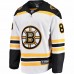 Boston Bruins David Pastrnak Men's Fanatics Branded White Away Premier Breakaway Player Jersey