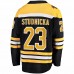 Boston Bruins Jack Studnicka Men's Fanatics Branded Black Home Breakaway Player Jersey