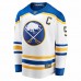 Buffalo Sabres Jack Eichel Men's Fanatics Branded White Away Premier Breakaway Player Jersey