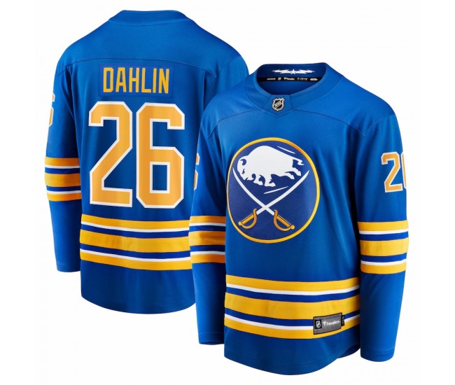 Buffalo Sabres Rasmus Dahlin Men's Fanatics Branded Royal Home Premier Breakaway Player Jersey