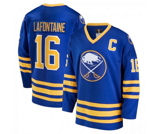 Buffalo Sabres Pat LaFontaine Men's Fanatics Branded Royal Breakaway Retired Player Jersey