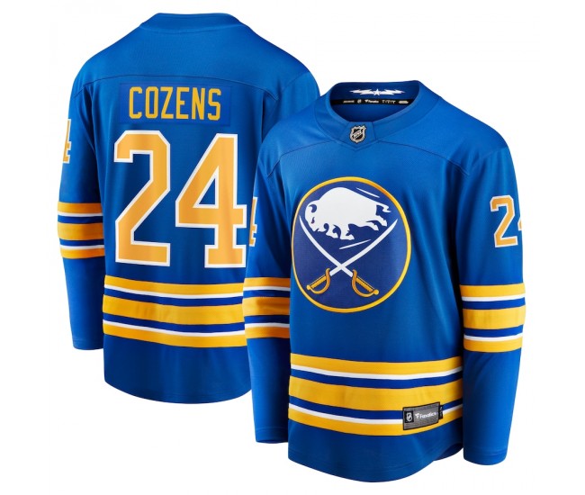 Buffalo Sabres Dylan Cozens Men's Fanatics Branded Royal Home Breakaway Player Jersey