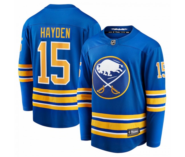 Buffalo Sabres John Hayden Men's Fanatics Branded Royal Home Breakaway Player Jersey