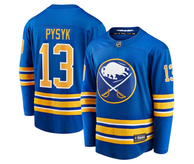 Buffalo Sabres Mark Pysyk Men's Fanatics Branded Royal Home Breakaway Player Jersey