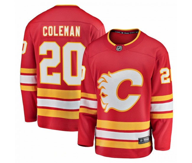 Calgary Flames Blake Coleman Men's Fanatics Branded Red Home Breakaway Player Jersey