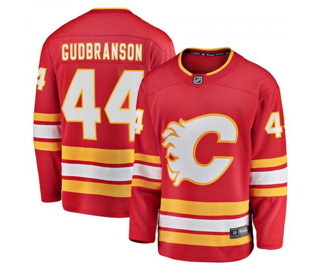 Calgary Flames Erik Gudbranson Men's Fanatics Branded Red Home Breakaway Player Jersey